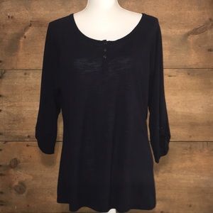 89th & Madison 3/4 Sleeve Top